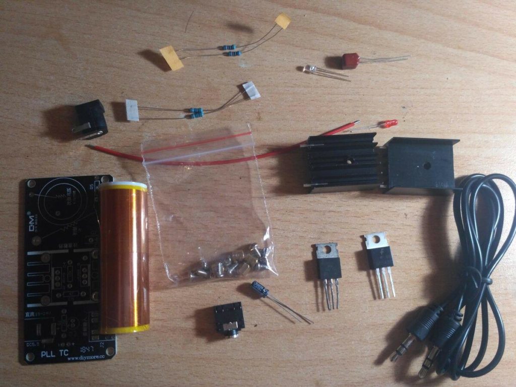 Собираю катушку тесла, которая играет музыку