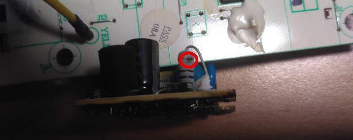 Ремонт платы от микроволновки