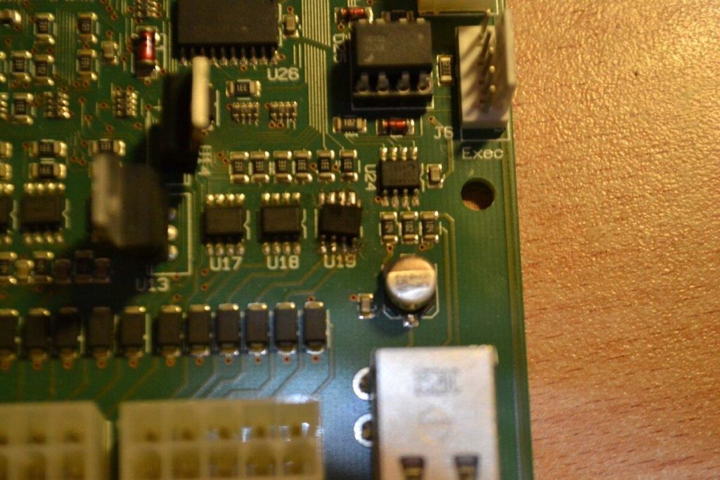 Ремонт платы от кофемашины Nescafe Alegria 1060