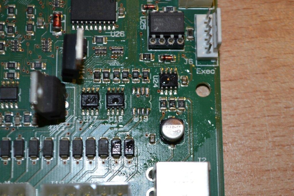 Ремонт платы от кофемашины Nescafe Alegria 1060