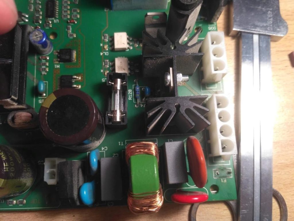 Ремонт двух плат от кофемашины Nescafe Alegria 1060