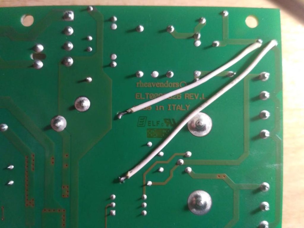 Ремонт двух плат от кофемашины Nescafe Alegria 1060