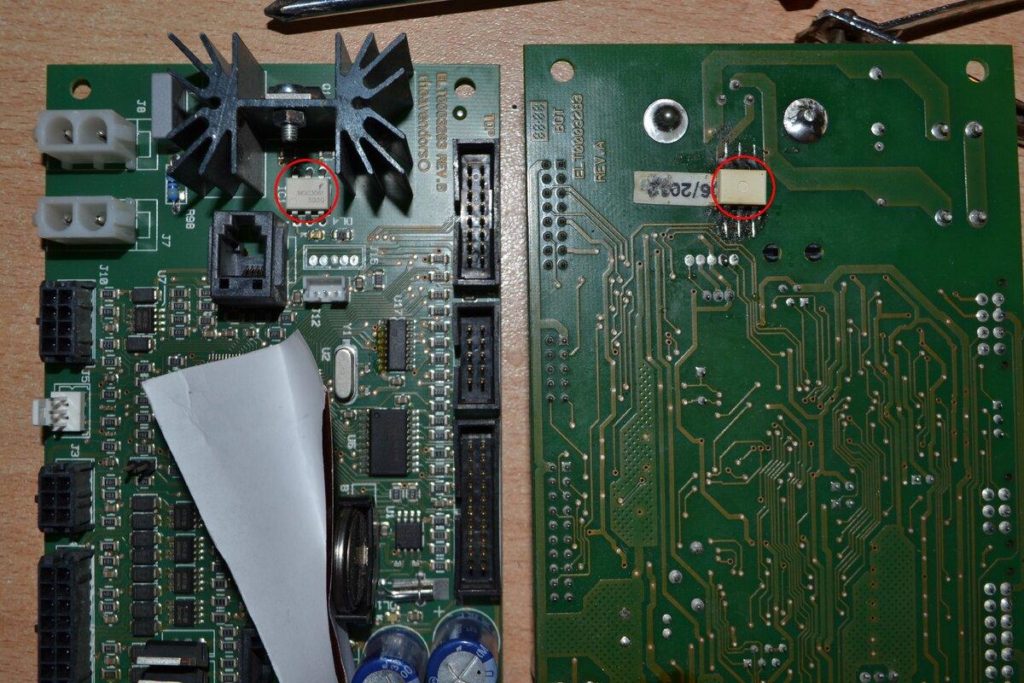 Ремонт 5 плат NESCAFÉ Alegria 6/30. Типовая неисправность