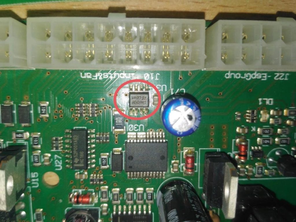 Ремонт двух плат от кофемашины Nescafe Alegria 1060