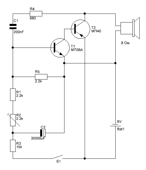 Как собрать имитатор сирены?