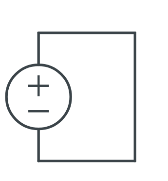 Схема участка цепи с источником питания